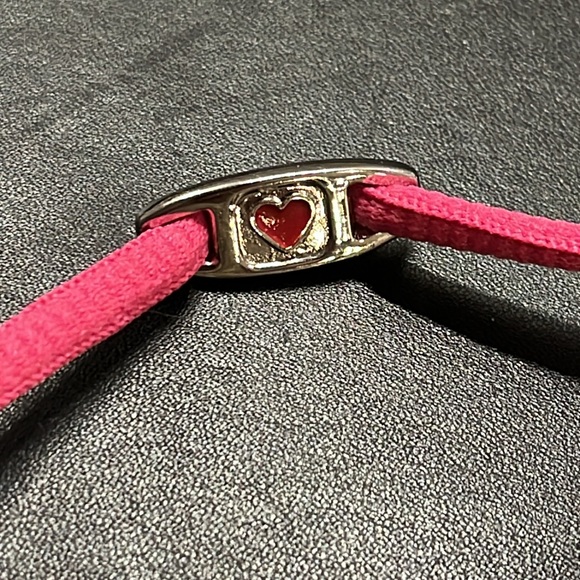 Nike Air Force 1 Valentines Day Heart Shoe Lace Slide Tab - Picture 1 of 3